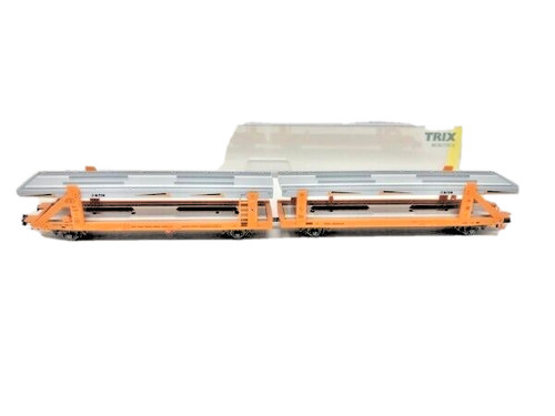 TRIX 15921/B Auto-Transportwagen Typ Laeeks FS Maßstab N 1:160 | Zustand: Neu