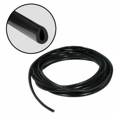 50feet (15m) Car Door Edge Guard Molding Trim Protector U Shape Strip Black