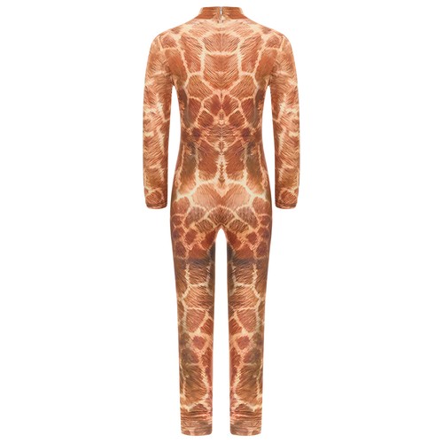 Unisex Kids Unitard Vivid Jumpsuit Animal Cosplay Bodysuit Long Sleeve Rompers - Picture 37 of 73