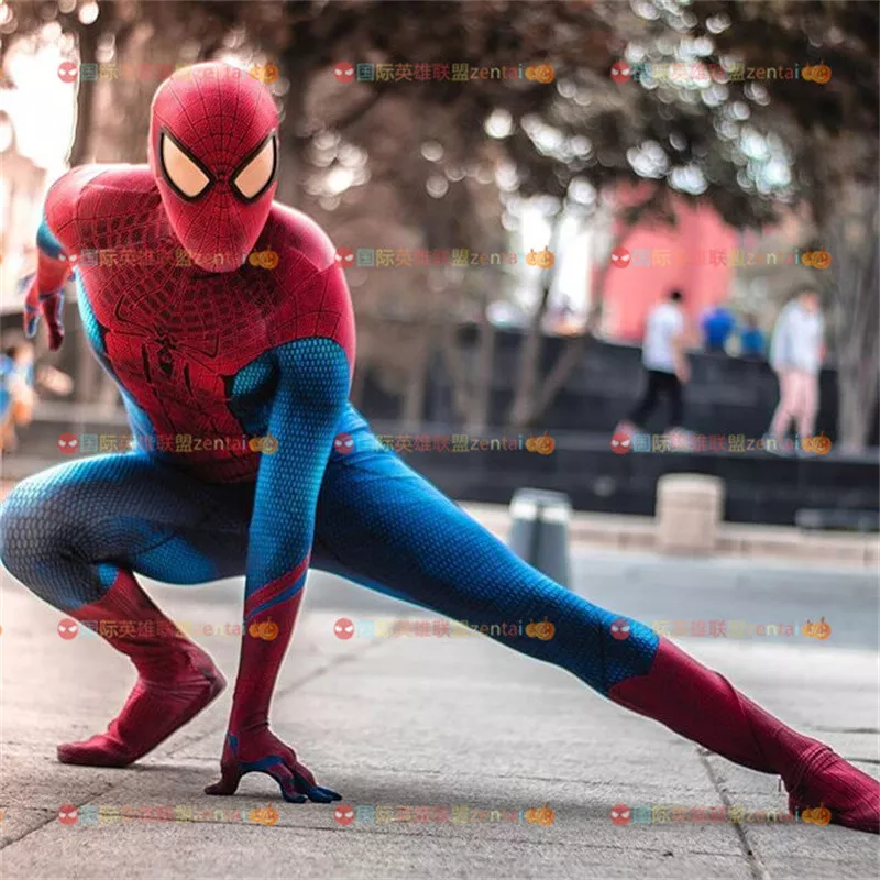 The Amazing Spiderman Suit Amazing Spiderman 1 Cosplay Suit With