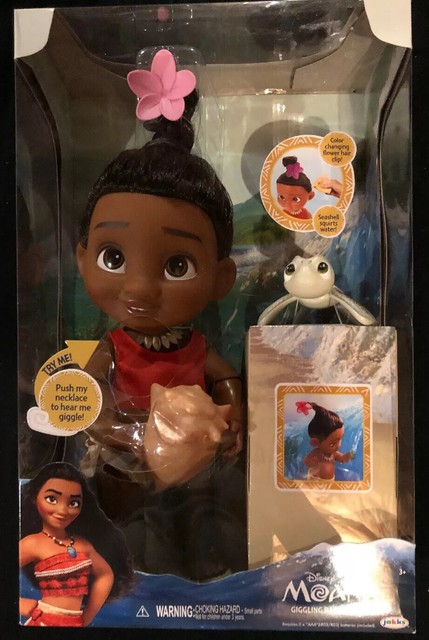giggling moana doll