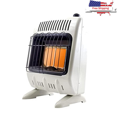 Radiant Heater Vent-Free Home Office Garage 10000 BTU  Temperature Regulation