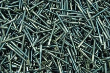 (1000) Phillips Flat Head #6 x 1-1/2" Wood Screw Zinc Plated