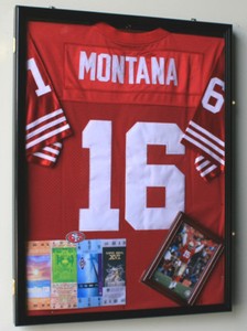 football jersey shadow box