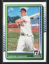Eddie Mathews 2025 Donruss #67 Milwaukee Braves