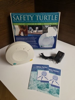 Safety Turtle Original Base Station Pool Immersion Alarm Child Pet - Power Cord 