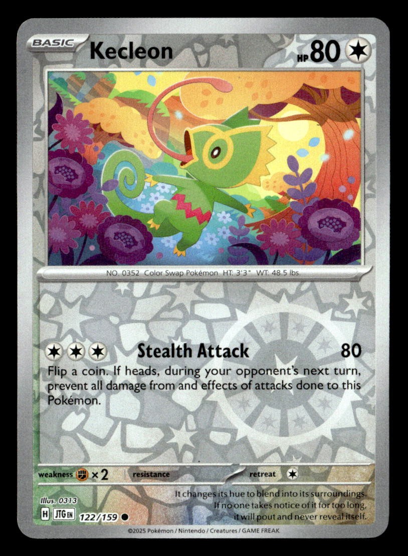 Pokemon Kecleon #122/159 tcg Near Mint or Better