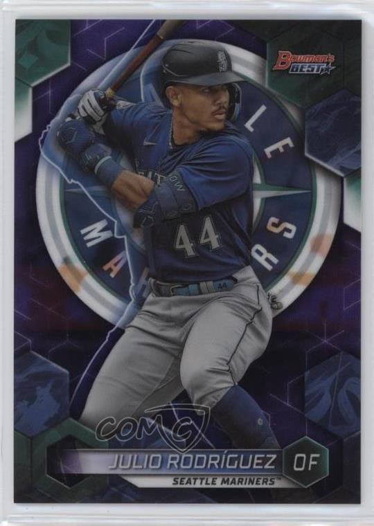 2023 Bowman's Best Purple Refractor 27/250 Julio Rodriguez Rodríguez #9 1aj