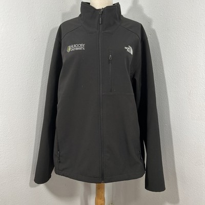 The North Face Jacket Mens XL Black Apex Bionic 3 Windwall Fleece Preppy