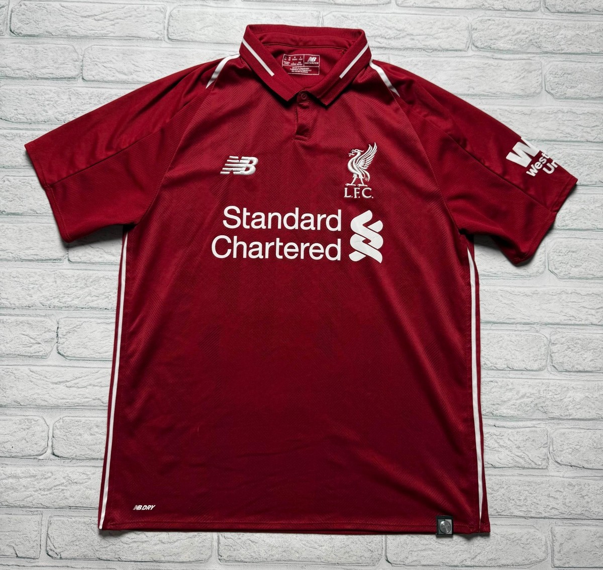 New Balance Liverpool 2018-19 Home Football Shirt New Balance size