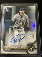 2022 Bowman Chrome - Prospect Autographs Antonio Pinero #CPA-AP Refractor...