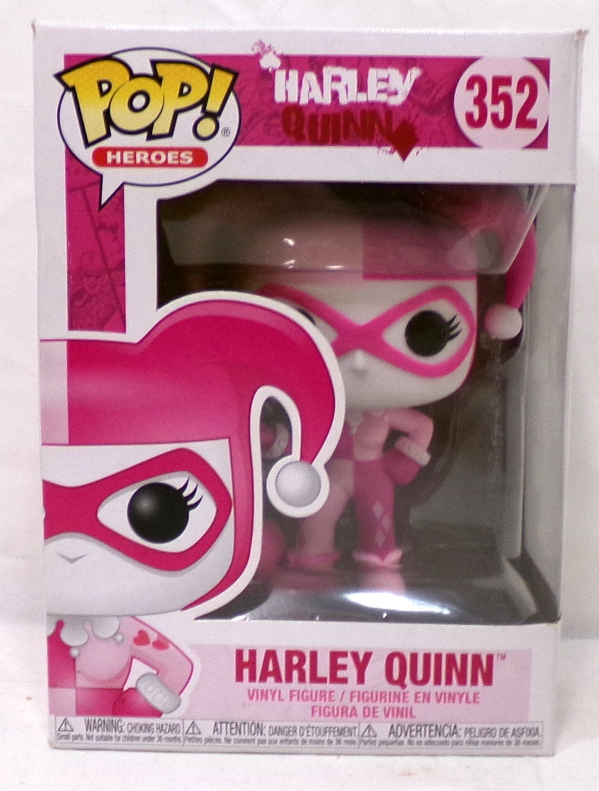 Funko Pop! 2020 Dc Heroes Breast Cancer Research Foundation 352 Harley Quinn