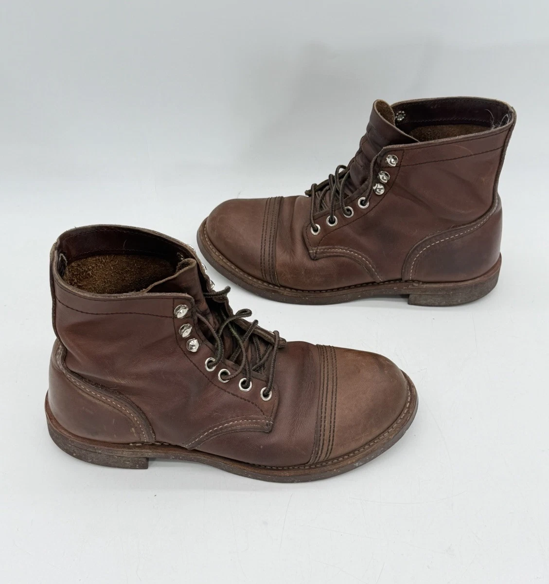 Red Wing Iron Ranger Workwear Lace Up Boots for Men for sale | eBay