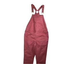 Maternity Overalls Cotton Nine By Hatch Coveralls Women’s Sz 8 Brown