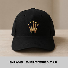 Rolex Crown Embroidered Baseball Cap Adjustable Unisex Fit