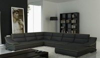 Ecksofa Ledersofa Polster Wohnlandschaft Couch Sitz Eck Garnitur U Form Eltmanng