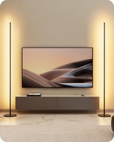LED Floor Lamp Minimalist Dimmable 146cm Tall Corner Foot Switch 3000K EDISHINE