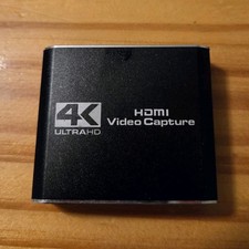 4K Ultra HD HDMI Digital Format High-Resolution External Video Capture Device