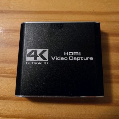 4K Ultra HD HDMI Digital Format High-Resolution External Video Capture Device