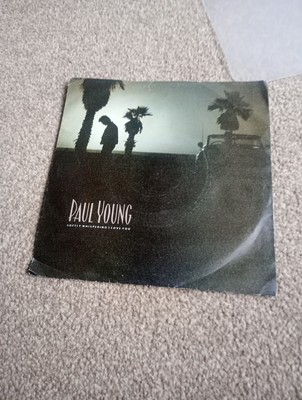 Paul Young - Softly Whispering I Love You - Used Vinyl Record 7 - 61 - F6244z