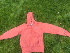 Champion Reverse Weave Coral Pullover Hoodie Sweatshirt - Women's Medium S