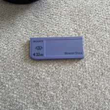 Sony 32MB Memory Stick MS Card Long MS For Sony Old Camera Tested Works
