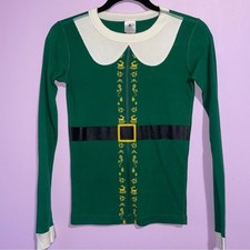 Hanna Andersson Buddy the Elf HannaJams Pajama Top Youth Size 14 Boys Girls