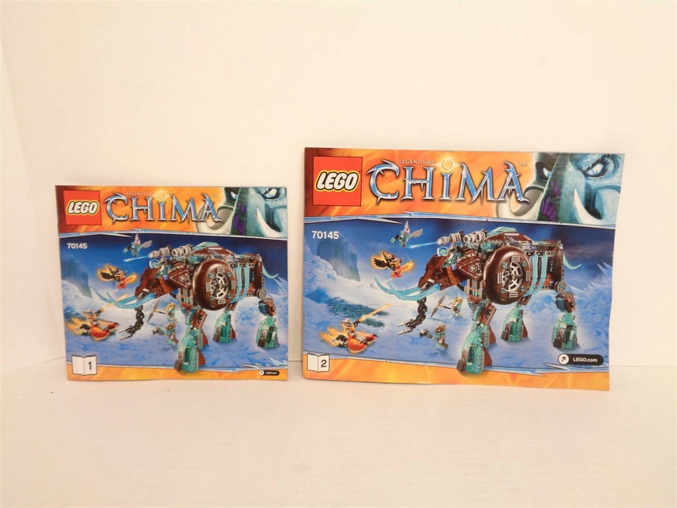 Lego Legends of Chima #70145 Maula's Ice Mammoth Stomper Building Set Complete - Image 2 of 4