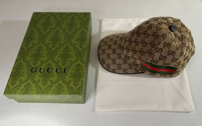 Gucci Brown Baseball Cap  Size M