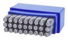 KS Tools Buchstaben-Pr&auml;gestempel-Satz, 27-teilig - 156.0468