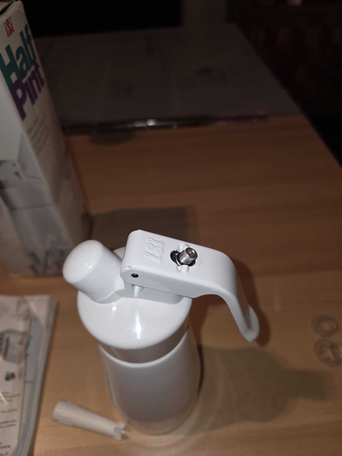 ISI Mini Easy Whip Cream Whipped Cream Maker Half Pint Dispenser