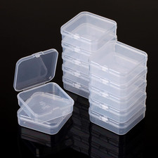 - Bead Organizer Box, 12 Pcs, Clear, Small Beads Organizers and Storage Plastic