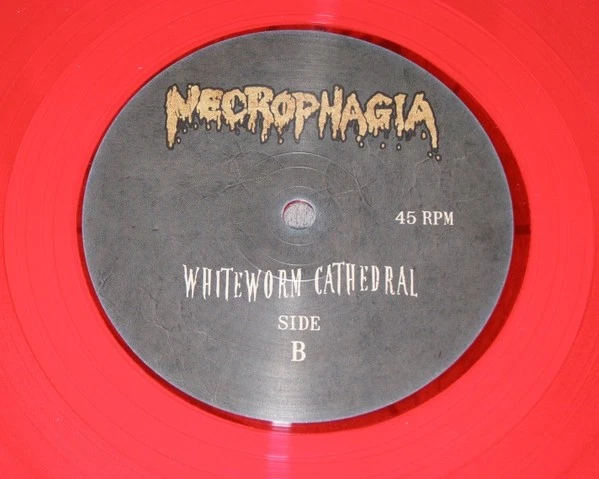 Necrophagia – Whiteworm Cathedral LP 2014 Season Of Mist [LTD RED Vinyl] NM/NM - Image 4 of 4