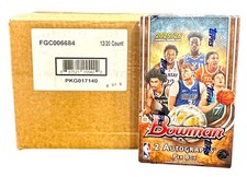 2025/26 Bowman Basketball Hobby 12 Box Case