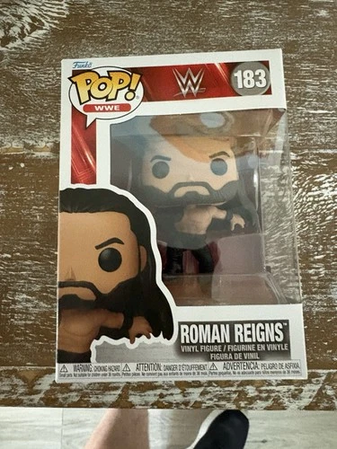 Funko Pop! Vinyl Roman Reigns WWE Figure #183 Standard 2023 Wrestling Multicolor