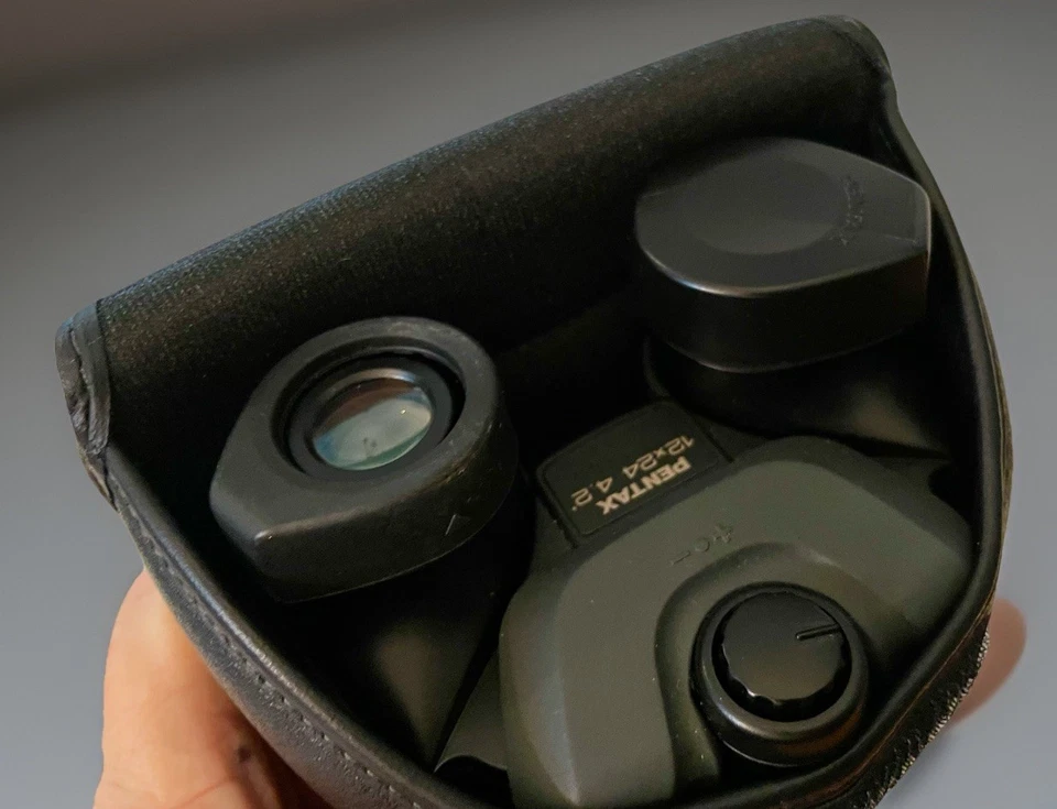 PENTAX 12x24 4.2 Binoculars 24UCF 4.2 Compact w & Soft Case * - Image 4 of 4