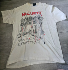 Megadeth 1992 Countdown To Extinction Tour T shirt XL Vintage VTG RARE As Is