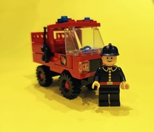 Vintage LEGO Town 6650 Fire & Rescue Van, complete with Instructions