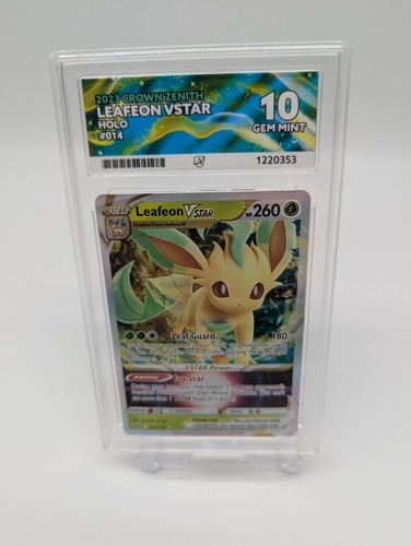 Leafeon VSTAR graded ACE 10 for sale on eBay