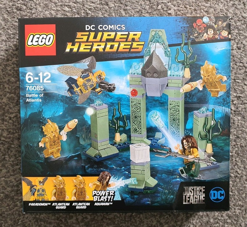 Lego 76085 DC Comics Super Heroes Aquaman Battle of Atlantis New Sealed Set Htf