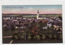 39033535 - 9215 Sayda Sayda mit Gesamtansicht gelaufen von 1922. Leicht buegig,