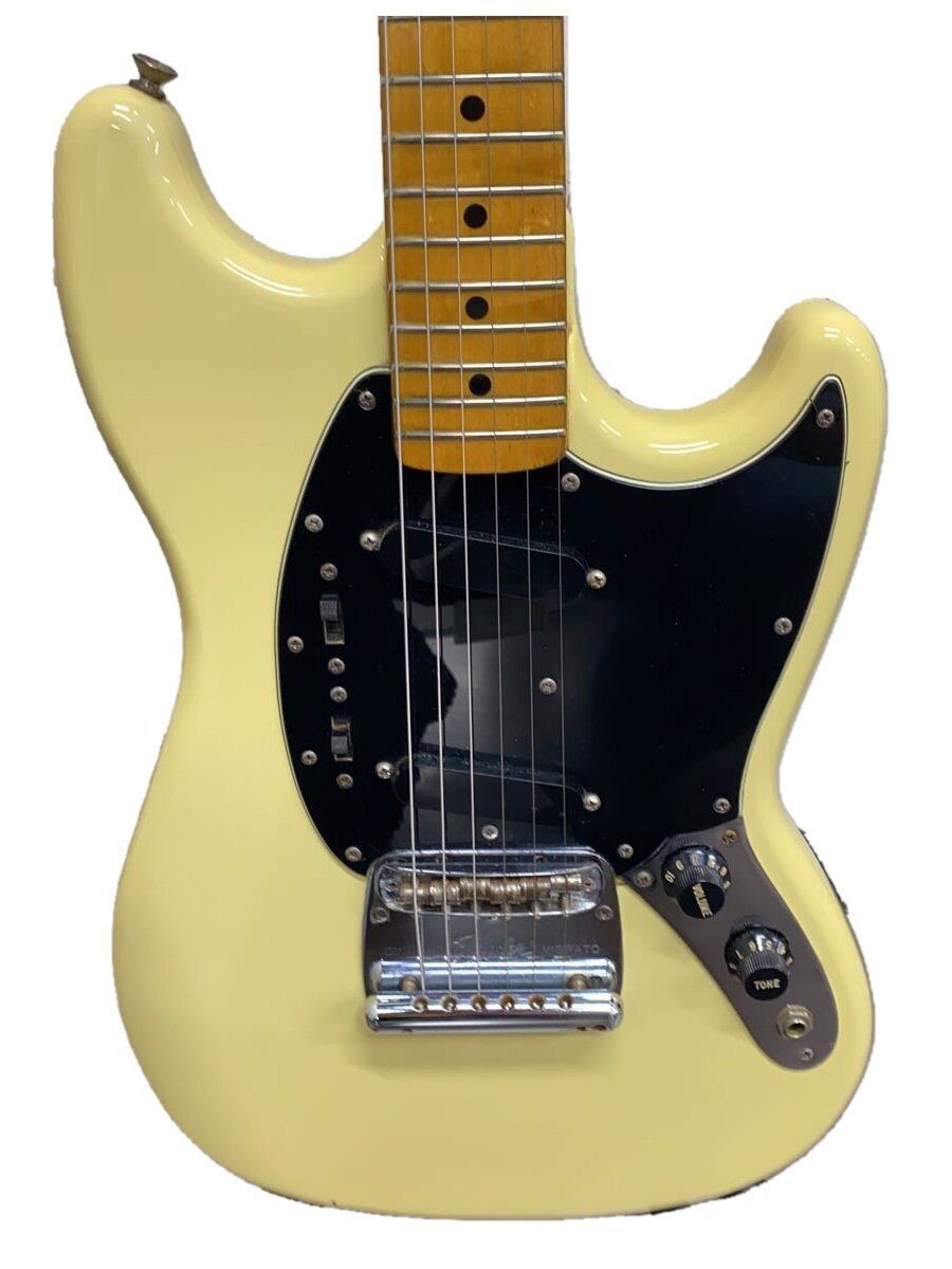 1978Fender Mustang メイプルネック Fender '78 Mustang - ブラック / メイプル - ハイパーギターズ