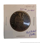 1854 O Seated Liberty Half Dollar Silver Coin