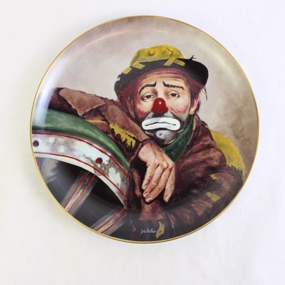 American Heritage Promi Clowns Platte Emmett KELLY 1st Ed 8816 Jon Holland
