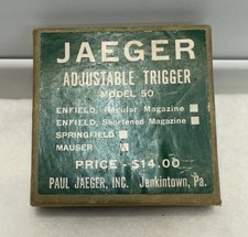 1903 Springfield Adjustable Trigger Jaeger Model 50