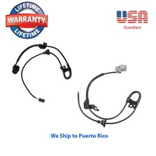 2 Abs Wheel Speed Sensor Rear Right Left Fit Toyota Camry 2012-2017 Built Us