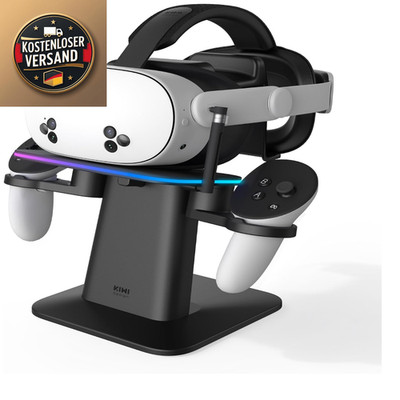 KIWI Design Meta Quest 3S 3 2 Pro Ladeschale RGB 16 Farben