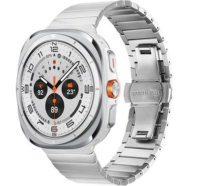 No Gap Titanium Alloy Band for Galaxy Watch Ultra 47mm Adjustable Link Strap