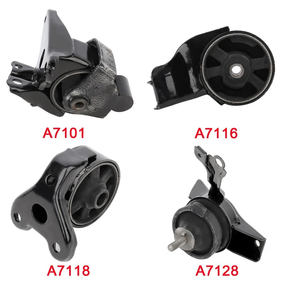 4x Engine Motor & Transmission Mount for Hyundai Elantra 2001-2006 Tiburon 2.0L - Image 2 of 4