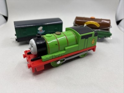 Trackmaster Thomas & Friends Percy Motorized Train Chocolate Syrup Tanker More